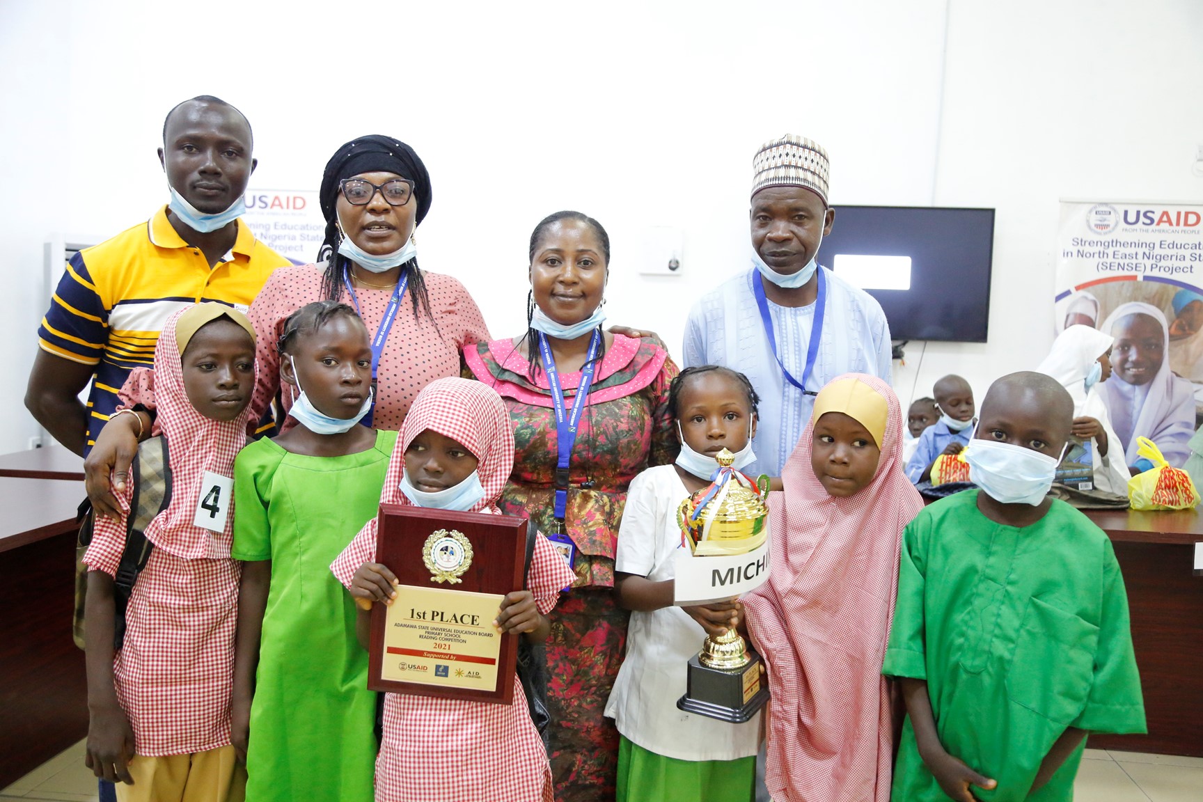 Michika Wins SENSE Reading Competition 